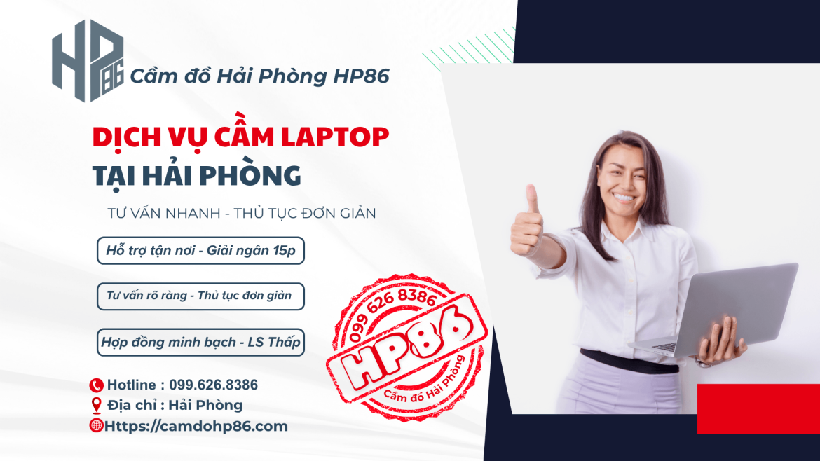Dịch vụ cầm laptop tại Hải Phòng