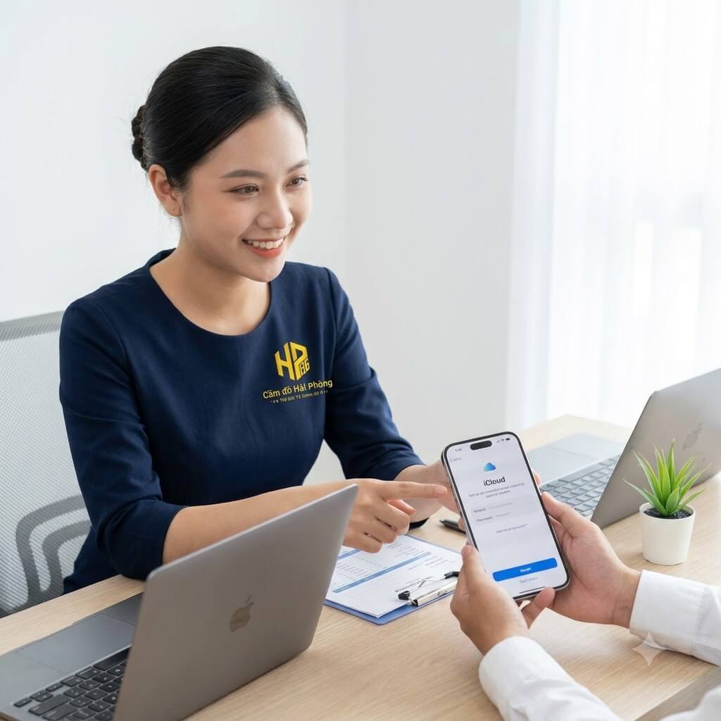 Cầm iCloud Hải Phòng